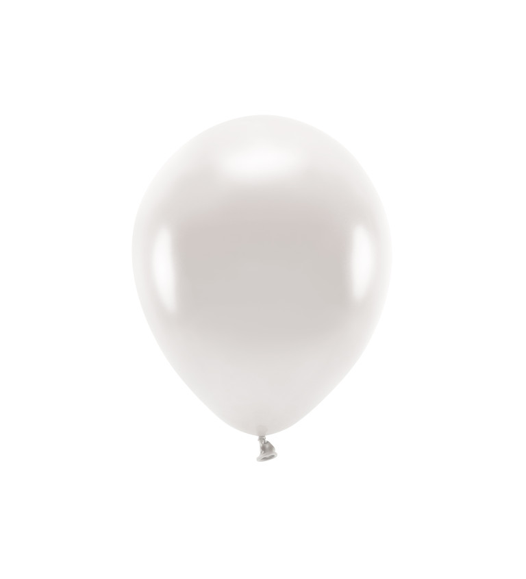 EKO Latexové balóniky 30 cm metalické perleťové, 10 ks