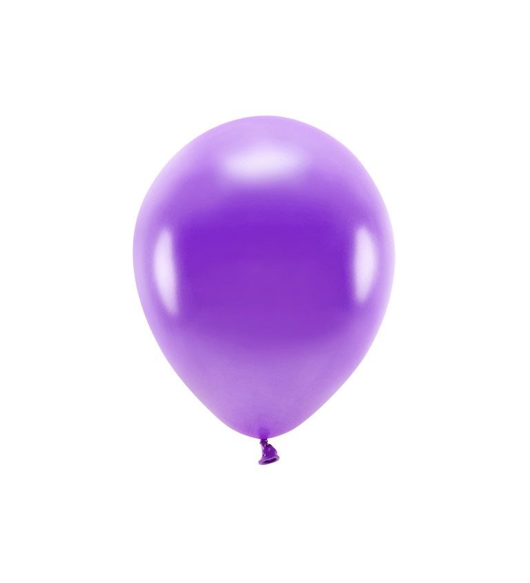 EKO Latexové balóny 30 cm tmavo fialové, 10 ks