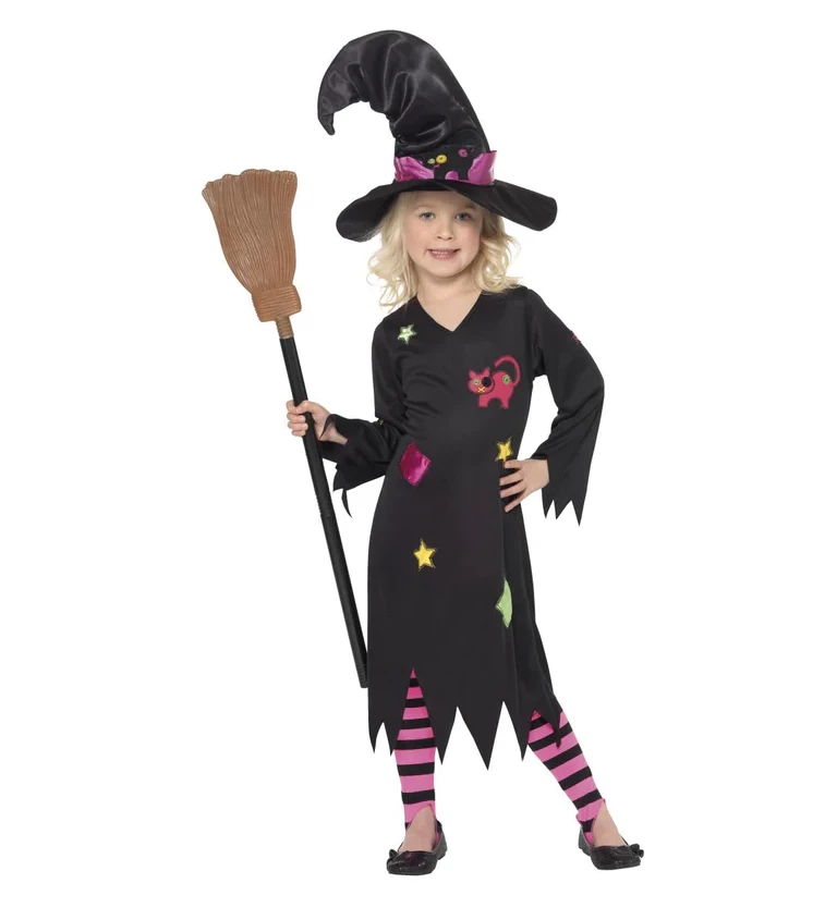Detský kostým Roztomilá čarodejnica