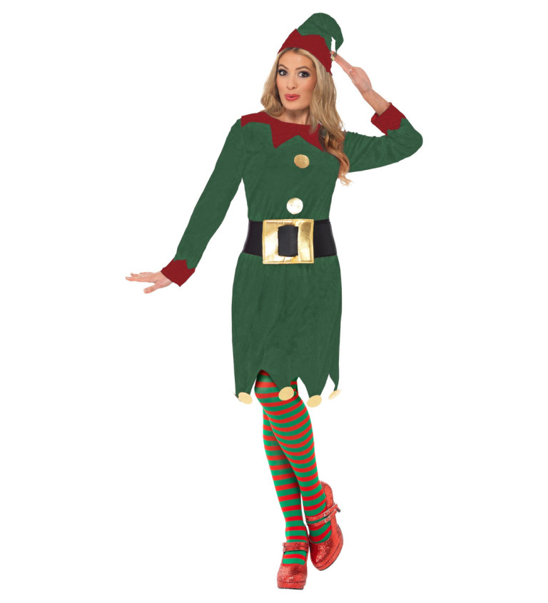 Kostým Vianočná elfka
