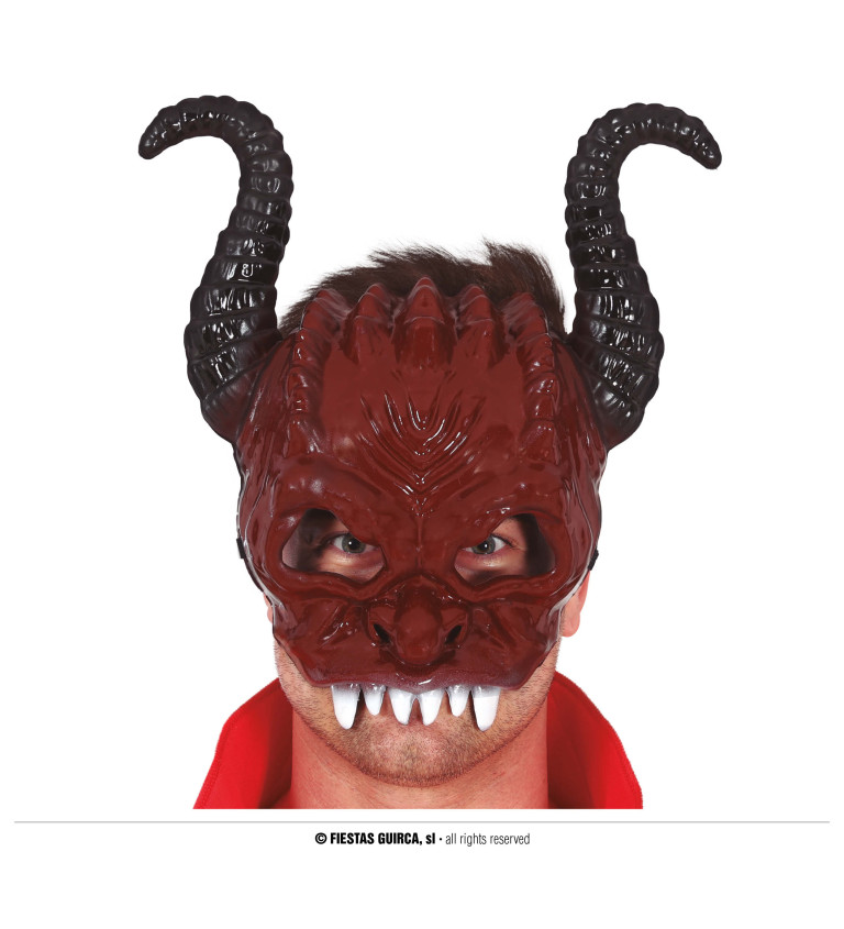 Maska Diabol, PVC