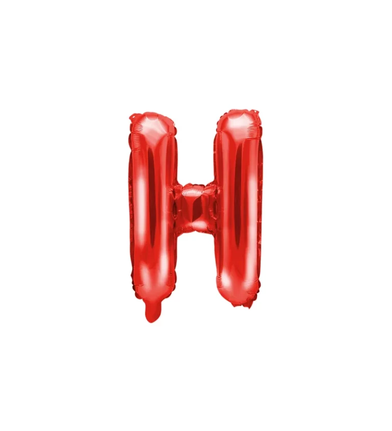 Fóliový balónik H - červený