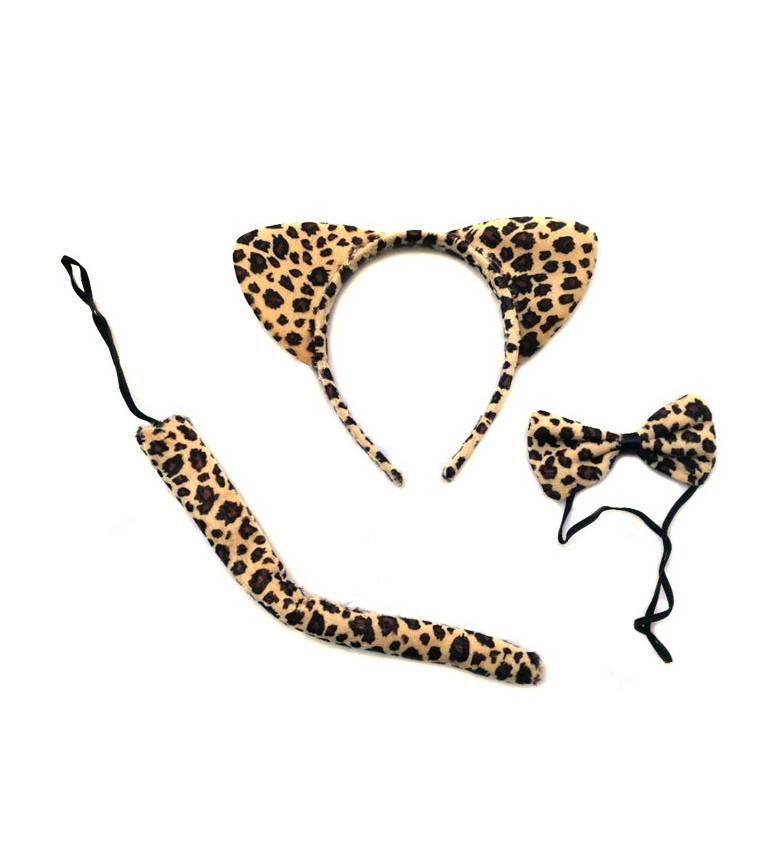 Hnedý leopardí set